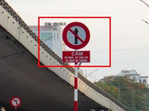 Biển Báo Cấm Đi Thẳng
